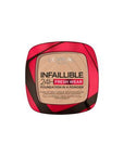 L'Oreal Paris Infallible 24H Fresh Wear Vanilla Powder Foundation: Long-Lasting Matte Coverage, Oil Control, & Lightweight Feel L'Oreal Infallible Vanilla Powder Foundation: 24H Matte Coverage powder foundation, long lasting foundation, matte foundation, oil control foundation, sweat resistant foundation, 24 hour foundation, vanilla powder foundation, lightweight powder foundation, Infaillible foundation, Loreal powder foundation, foundation, makeup, cosmetics, beauty, long-wear foundation, oil-free, sweat-