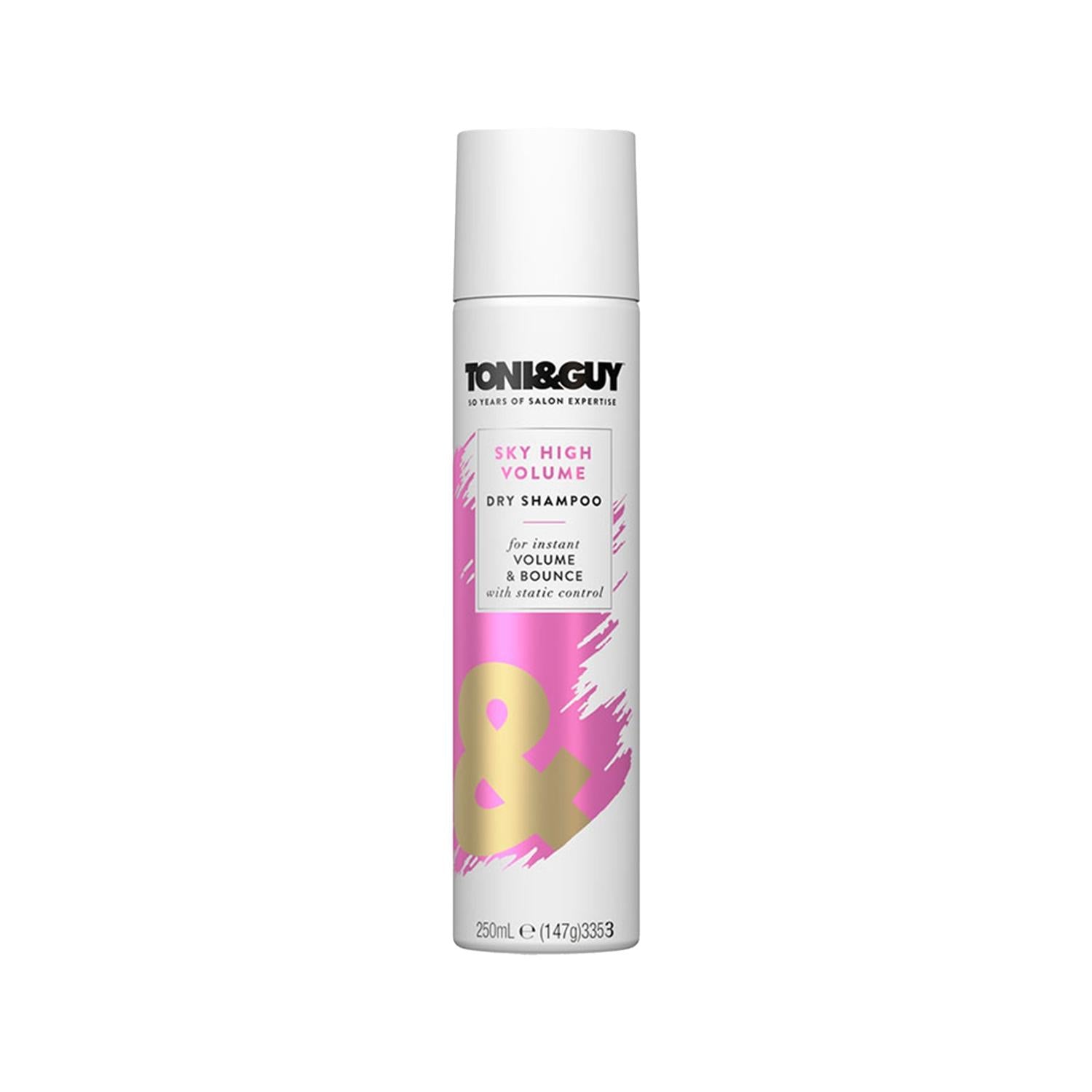 Toni &amp; Guy Skyhigh Dry Shampoo - 8.45 fl oz Volumizing Hair Care for Busy Lifestyles Toni &amp; Guy Skyhigh Dry Shampoo - 8.45 fl oz dry shampoo, Toni &amp; Guy Skyhigh, volumizing dry shampoo, hair care, convenience hair products, busy lifestyle hair solutions, oil absorbing hair products, volumizing hair care, on-the-go hair care, hair refreshment without water