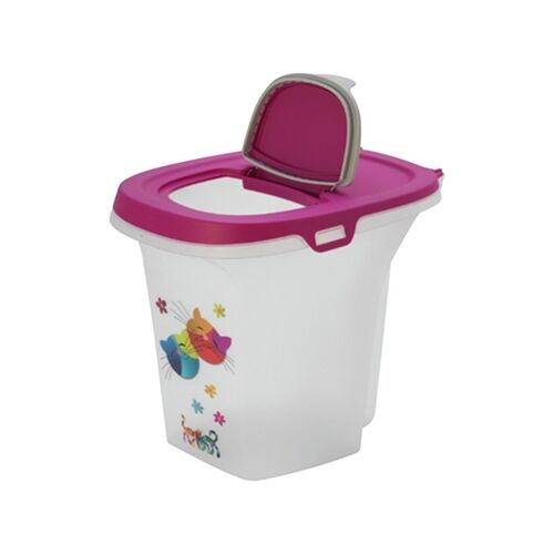 Moderna Friends Pet Food Storage Container Fuchsia 6L