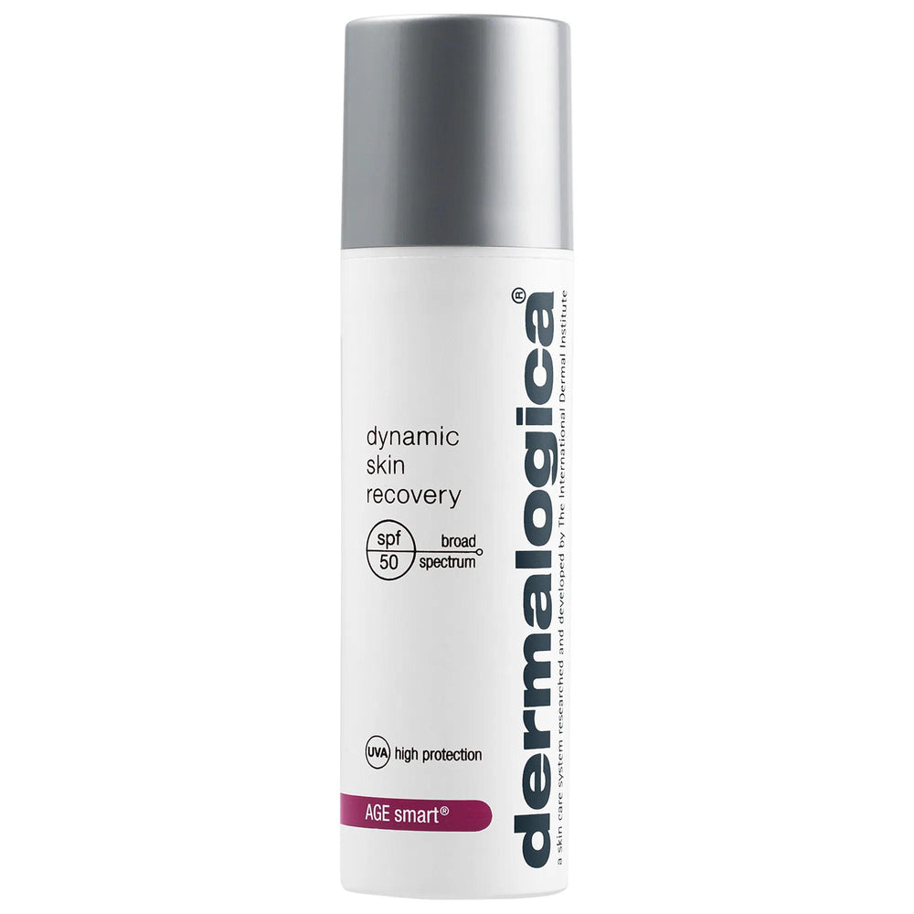 Dynamic Skin Recovery - Daily Moisturizer Sunscreen SPF 50, Anti-Aging, Vegan, Broad-Spectrum Protection SPF 50 Moisturizer Sunscreen - Anti-Aging, Vegan, Broad-Spectrum SPF 50 Moisturizer, Vegan Sunscreen, Anti-Aging Moisturizer, Daily Hydration Cream, Broad-Spectrum Sun Protection, Moisturizer Sunscreen, Skincare, Face Sunscreen, Normal Skin, Dry Skin, Combination Skin, Fine Lines and Wrinkles, Dryness, Loss of Firmness, Vegan, Cruelty-Free, Recyclable Packaging, Antioxidant-Rich, Squalane, Peptides, Whit