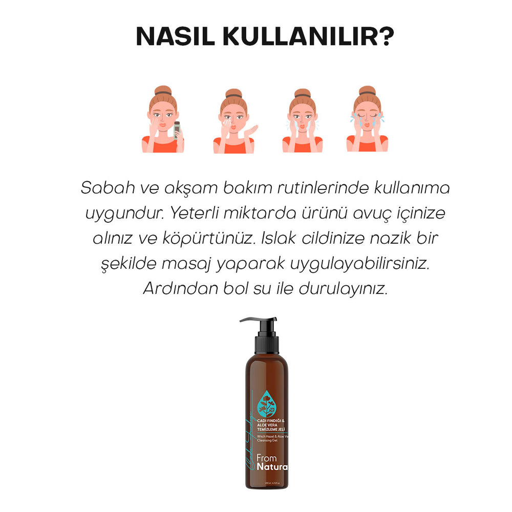 From Natura Witch Hazel & Aloe Vera Cleansing Gel 200 ml