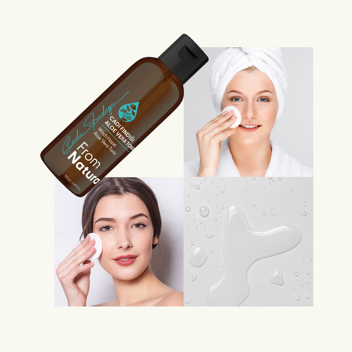 From Natura Witch Hazel &amp; Aloe Vera Pore-Tightening Toner 100 ml