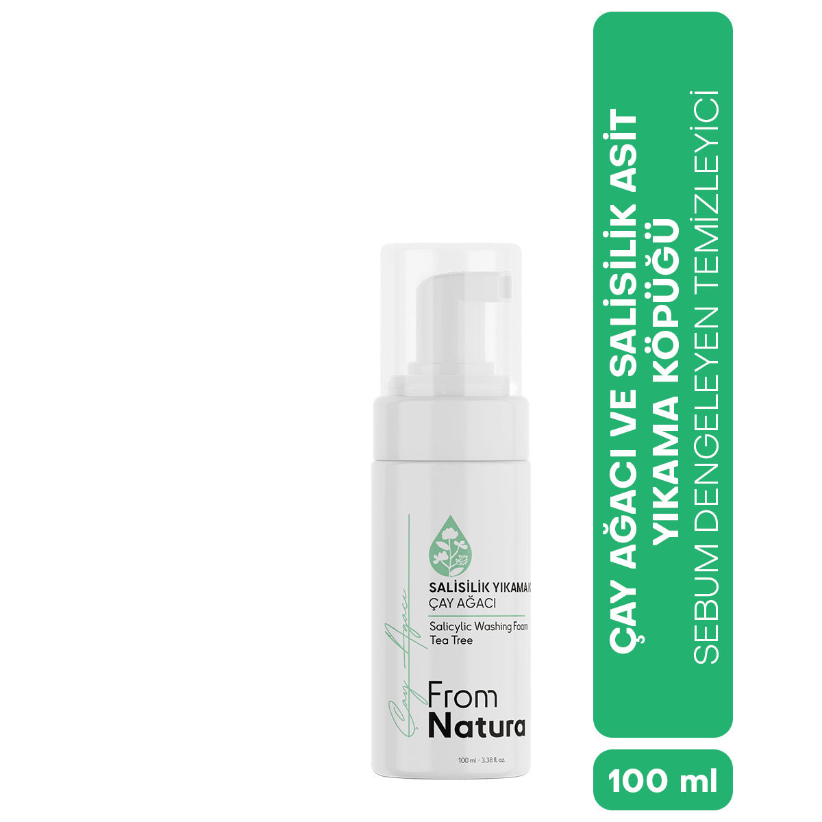 From Natura Tea Tree &amp; Salicylic Acid Cleansing Foam 100 ml