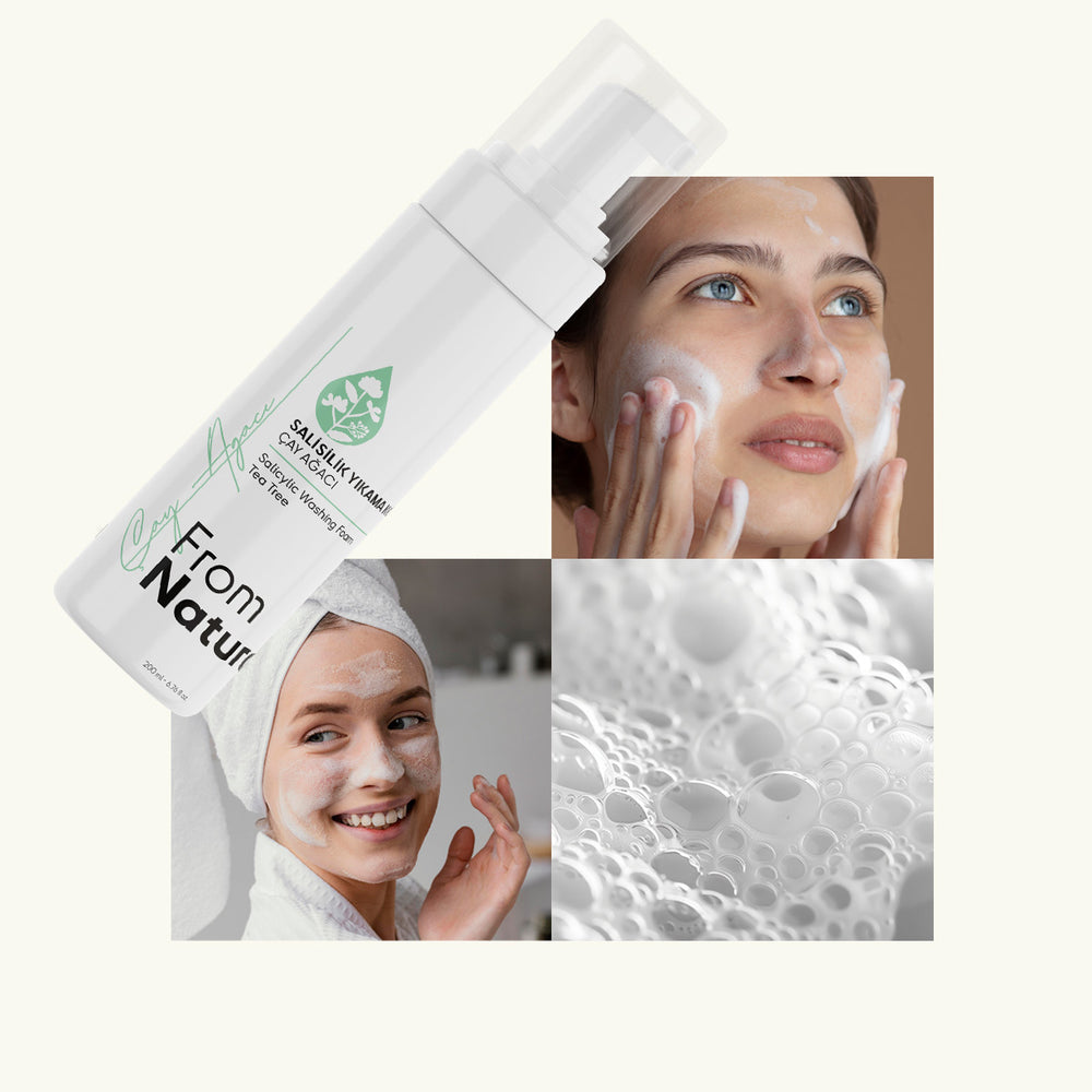 From Natura Tea Tree & Salicylic Acid Cleansing Foam 200 ml