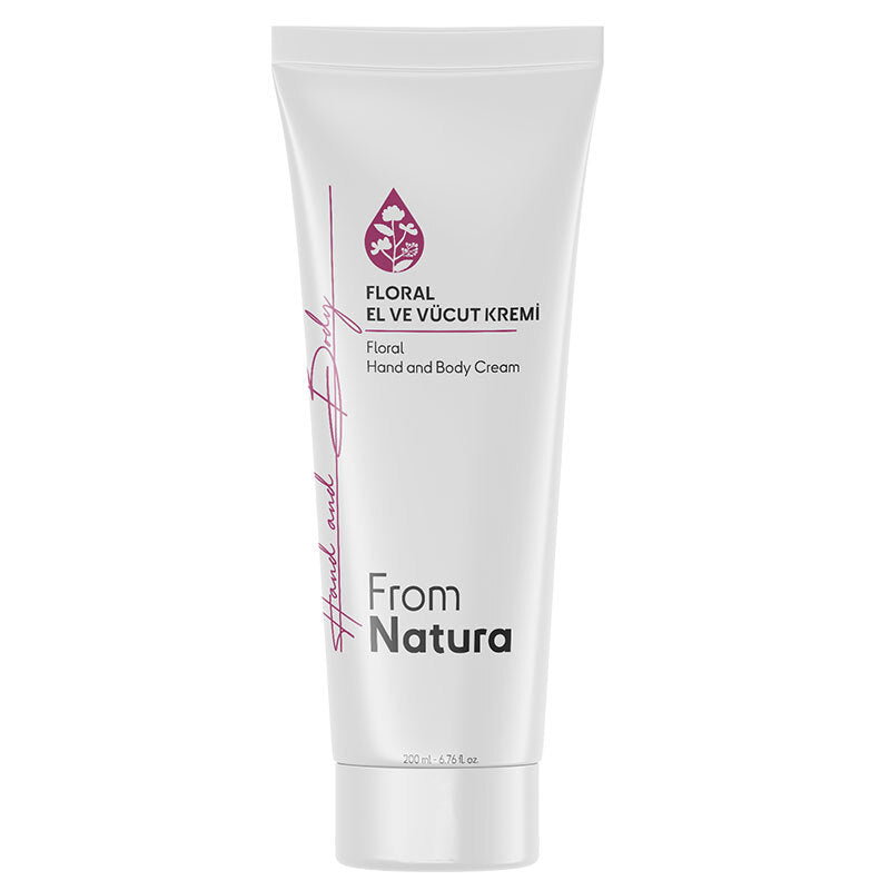 From Natura Floral Hand and Body Cream for Soft Skin 200 ml