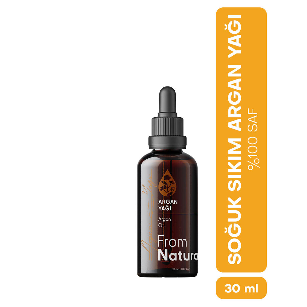 From Natura Organic Cold Pressed Argan Oil for Hair & Skin 30 ml