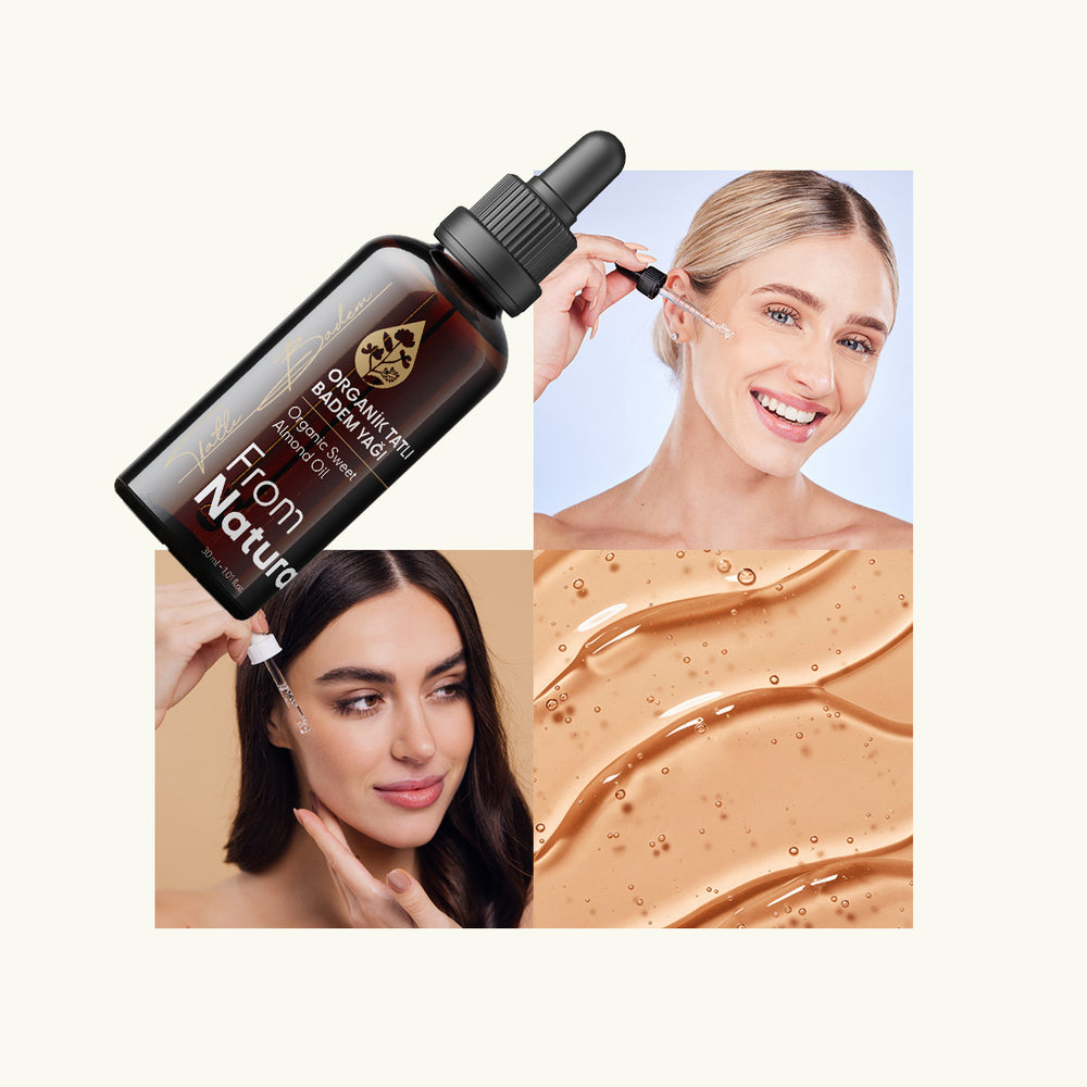 From Natura Organic Cold Pressed Sweet Almond Oil 30 ml
