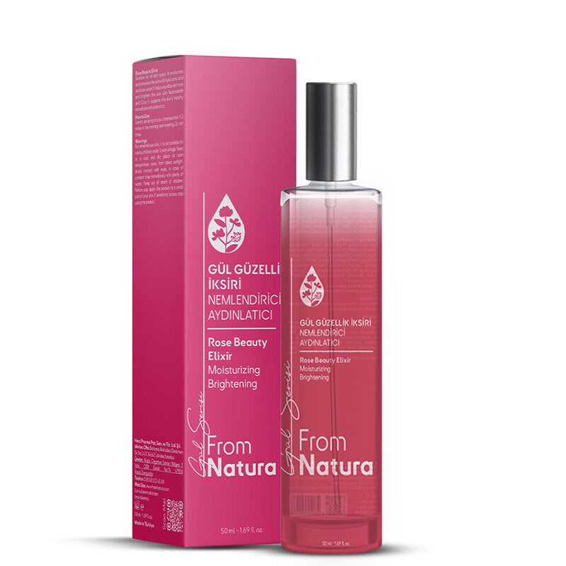 From Natura Rose Beauty Elixir Brightening Facial Mist 50 ml