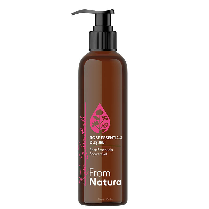 From Natura Rose Essentials Shower Gel with Rose Water 200 ml