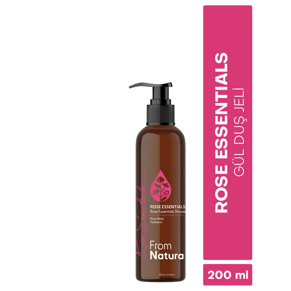 From Natura Rose Essentials Shower Gel with Rose Water 200 ml