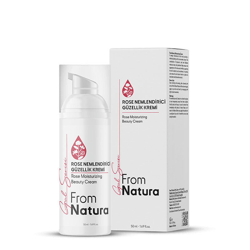 From Natura Rose Moisturizing Beauty Cream with Hyaluronic Acid 50 ml