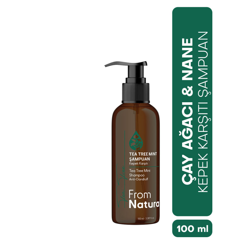 From Natura Tea Tree Mint Anti-Dandruff Shampoo 100 ml