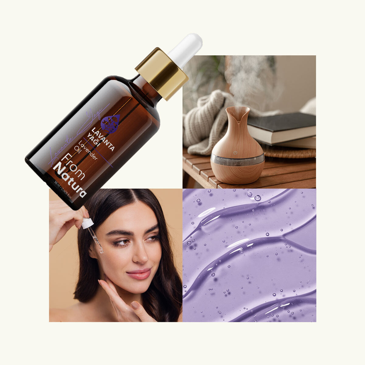 From Natura Lavender Essential Oil for Skin &amp; Hair 18 ml