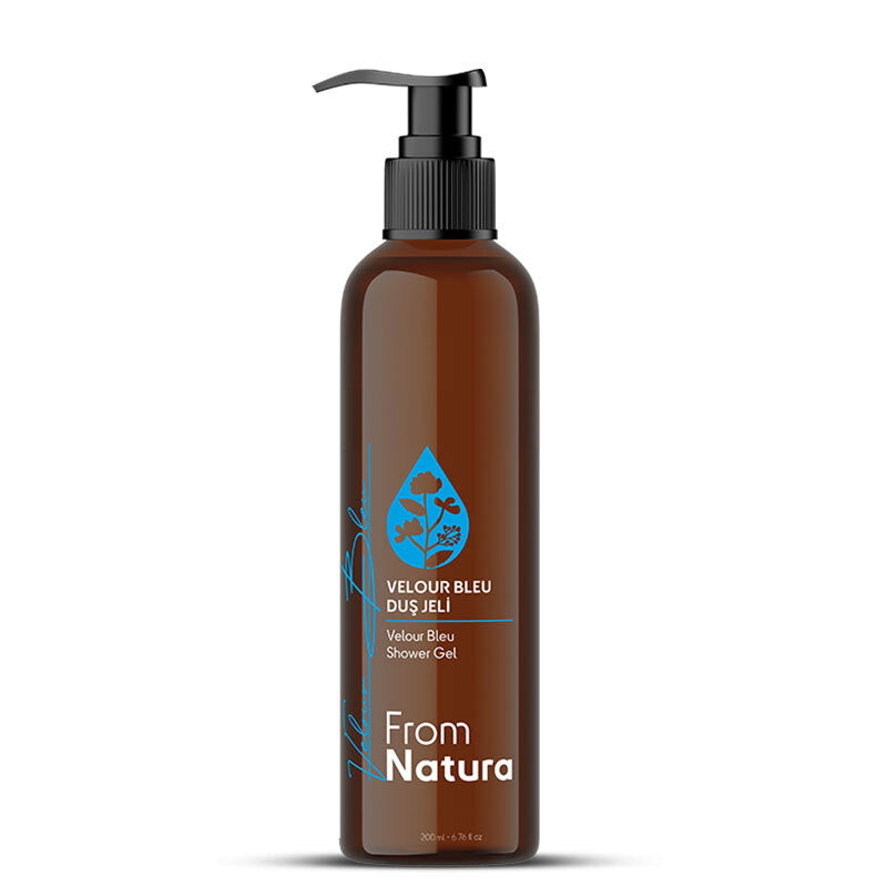 From Natura Velour Bleu Shower Gel for Silky Skin 200 ml
