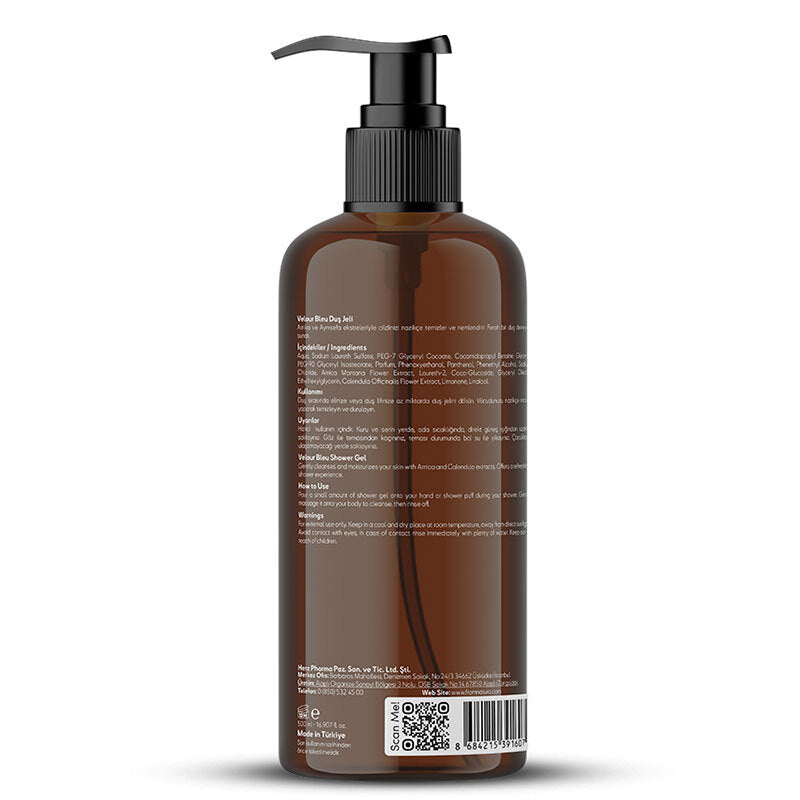 From Natura Velour Bleu Shower Gel with Arnica &amp; Calendula 500 ml