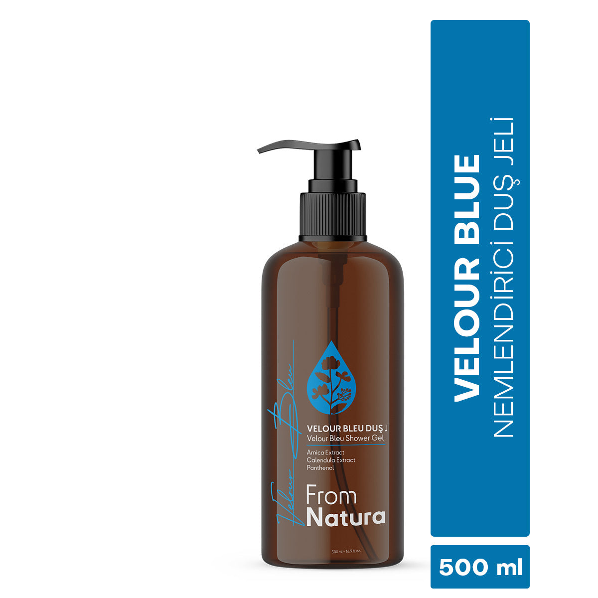 From Natura Velour Bleu Shower Gel with Arnica &amp; Calendula 500 ml