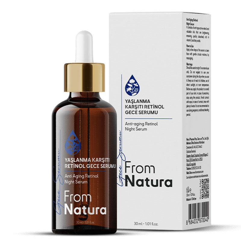 From Natura Retinol Night Serum for Renewed Skin 30 ml