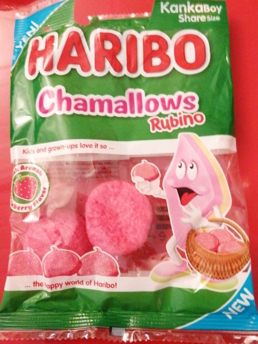 Haribo Chamallows Rubino front