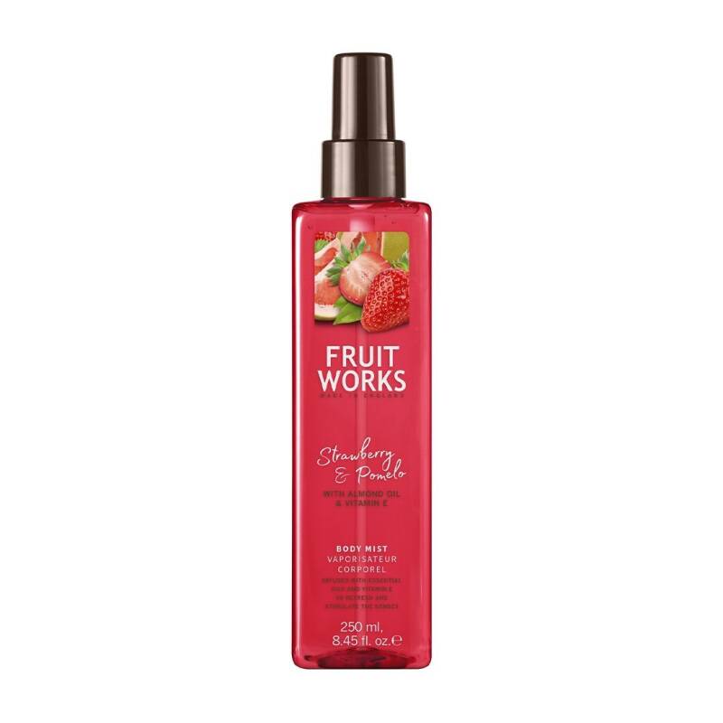 Fruit Works Strawberry & Pomelo Refreshing Body Mist 250ml