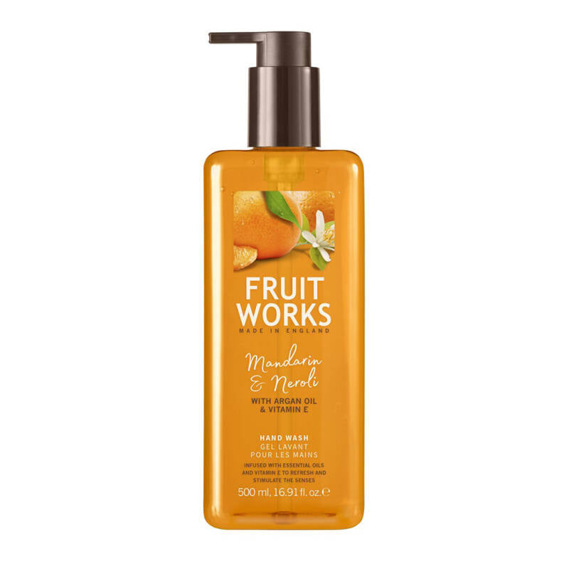 Fruit Works Mandarin &amp; Neroli Liquid Hand Soap 500 ml