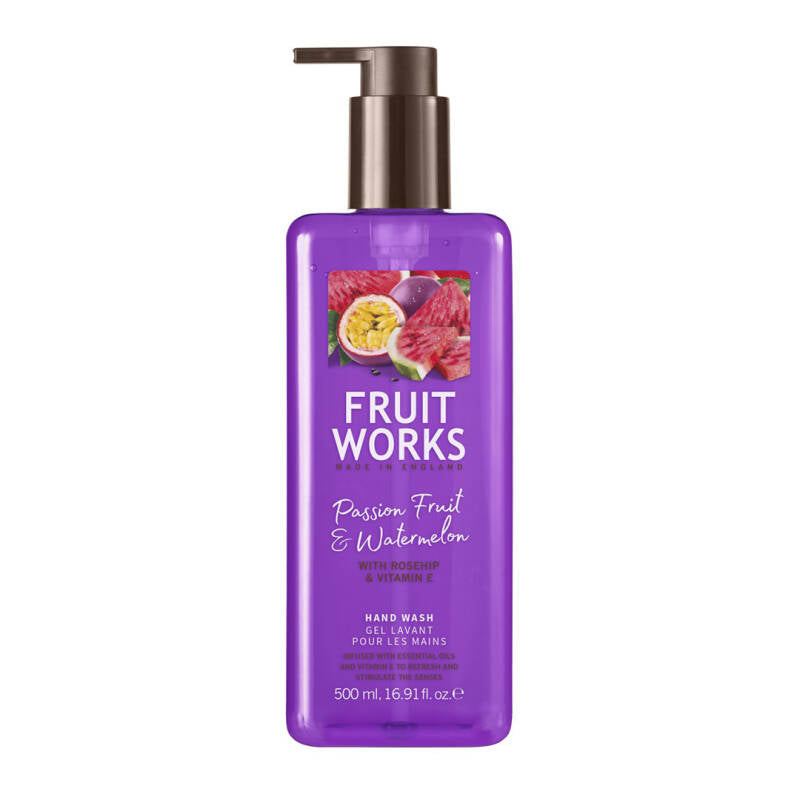 Fruit Works Passion Fruit &amp; Watermelon Liquid Hand Soap 500 ml