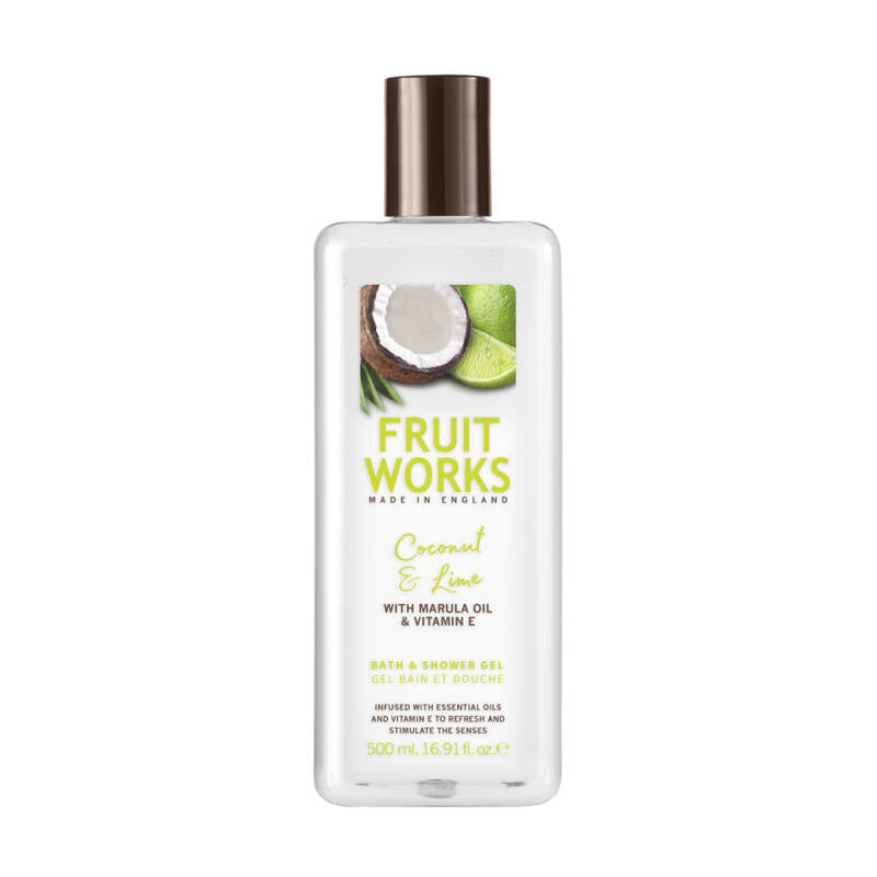 Fruit Works Coconut &amp; Lime Shower Gel 500 ml