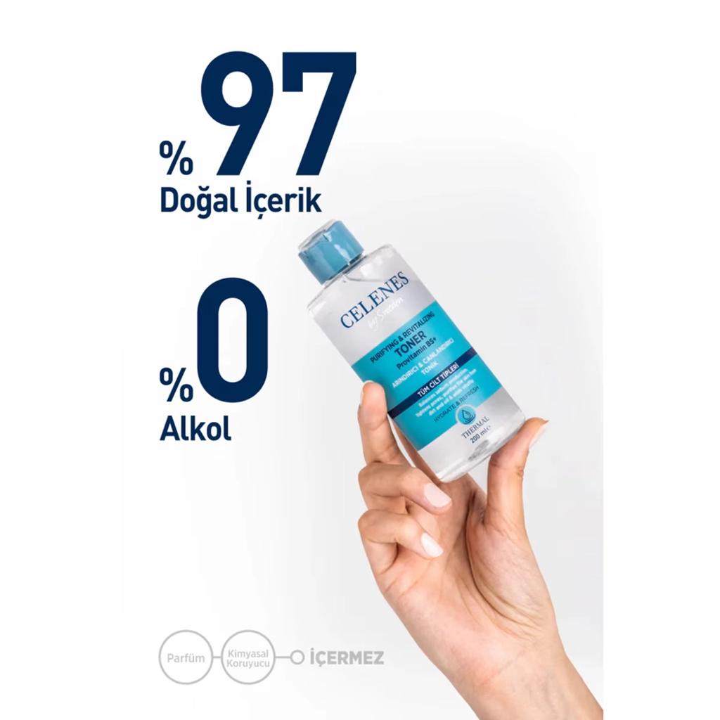 Celenes Thermal Purifying &amp; Revitalizing Toner 200 ml