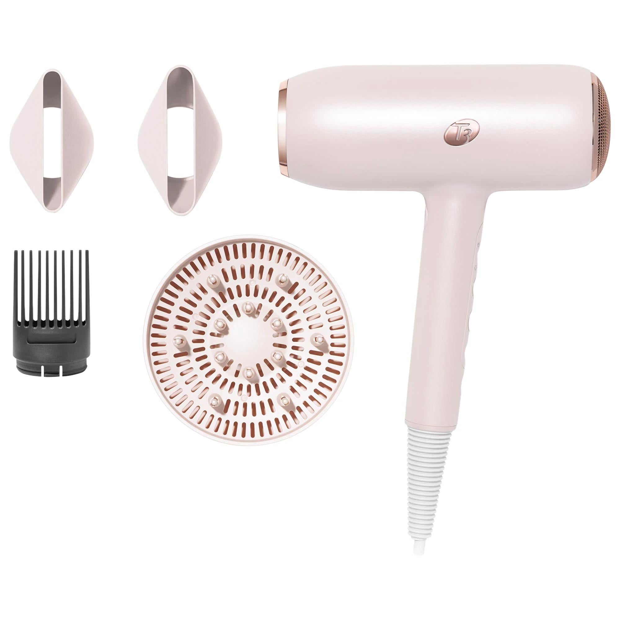 T3 Featherweight StyleMax Professional Hair Dryer with Automated Heat - Fast Drying, Less Damage, Multiple Attachments T3 Featherweight StyleMax Hair Dryer - Fast &amp; Less Damage Professional Hair Dryer, Automated Heat Hair Dryer, Fast Hair Drying, Hair Dryer with Multiple Attachments, Professional Hair Care Tools, Hair Dryers, Blow Dryers, Styling Tools, Hair Care, T3, Featherweight StyleMax, Salon Quality Hair Dryer, Advanced Hair Dryer Technology, Customizable Heat and Speed, Ergonomic Design, Lightweight 
