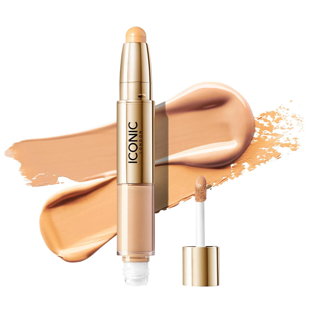 Radiant Concealer & Brightening Crayon Duo - Vegan, Cruelty-Free Makeup for Flawless Finish Radiant Concealer & Brightening Crayon Duo - Vegan Makeup concealer, brightening crayon, vegan makeup, cruelty-free beauty products, liquid concealer, flawless finish, dark circle correction, blemish coverage, ethical beauty, sustainable cosmetics, makeup duo, under-eye brightening, natural look, luminous illumination