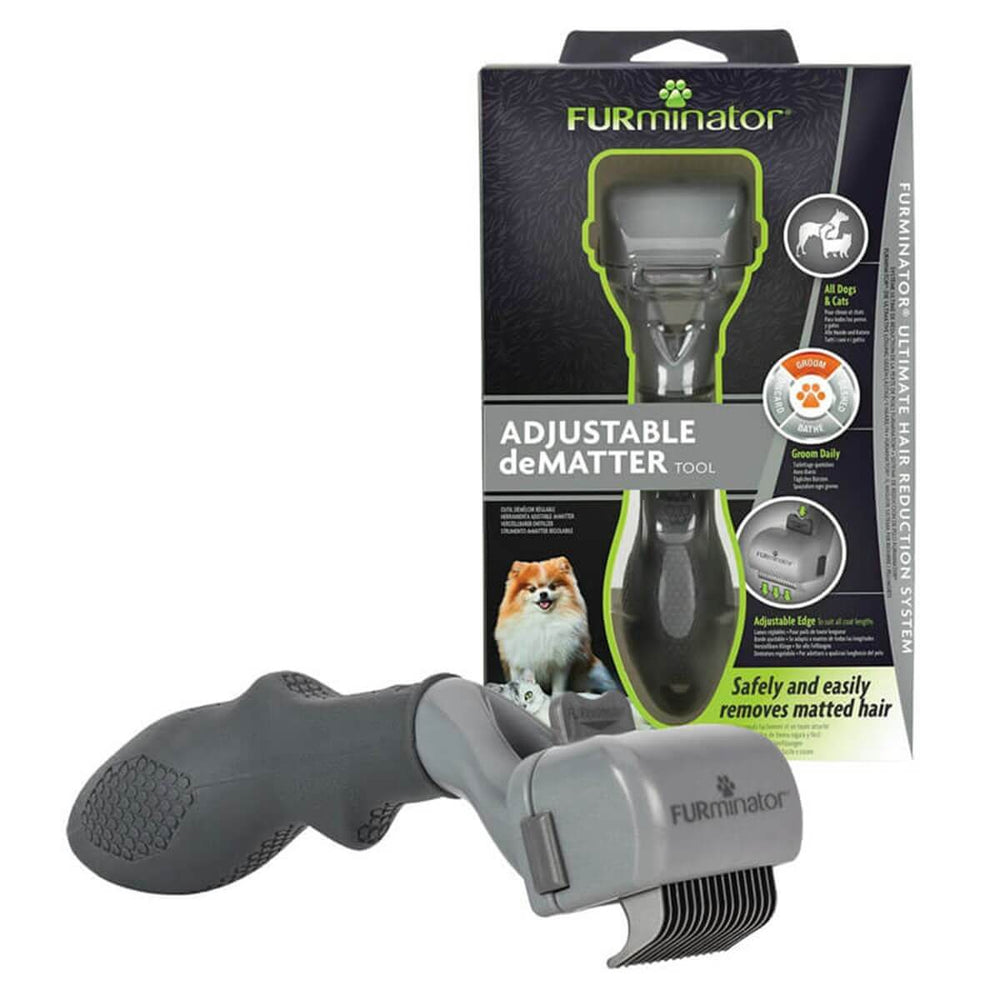Furminator Adjustable Dematting Tool for Cats & Dogs