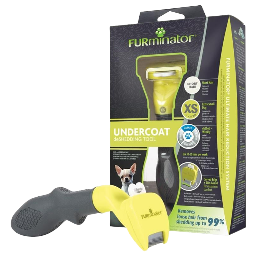 Furminator Short Hair Undercoat Tool for X-Small Dogs 3cm