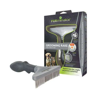 Furminator Rake Detangling Grooming Tool for Long Thick Fur 15 cm
