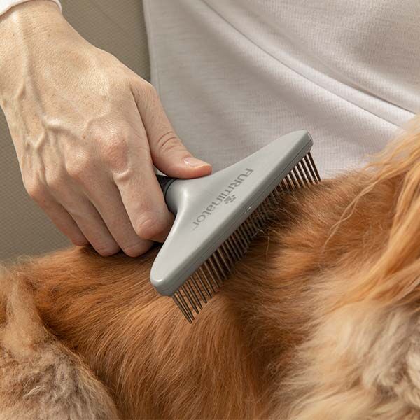 Furminator Rake Detangling Grooming Tool for Long Thick Fur 15 cm