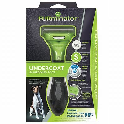 Furminator Small Short Hair Dog Deshedding Tool for Small Breeds