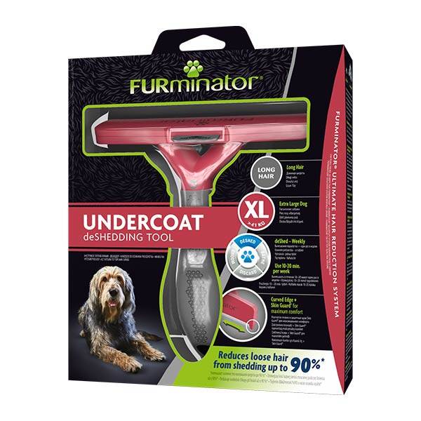 Furminator Long Hair Undercoat Deshedding Tool for Giant Dogs XL