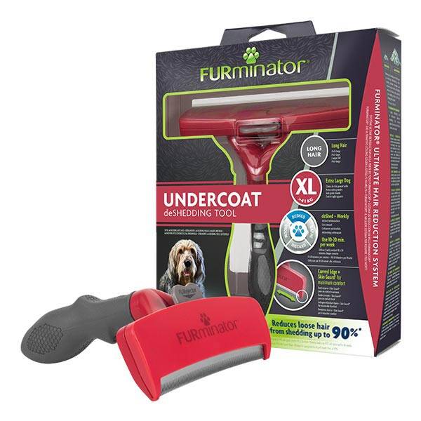 Furminator Long Hair Undercoat Deshedding Tool for Giant Dogs XL