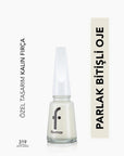 Flormar Nail Enamel High-Pigment Nail Polish in White Dance 11ml