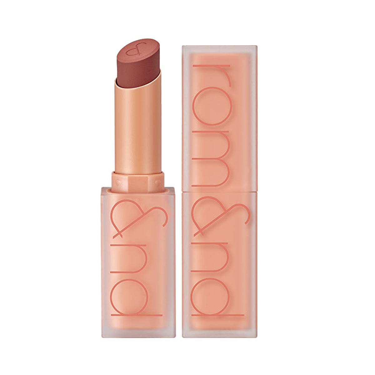 rom&nd Zero Matte Lipstick Mat Ruj - Smoked Beige, Long-Lasting Matte Finish Lip Color rom&nd Zero Matte Lipstick - Long Lasting Matte Lip Color matte lipstick, long-lasting lip color, rom&nd Zero Matte Lipstick, Smoked Beige lipstick shade, matte finish lipstick, cosmetics, makeup, lip care, beauty products, fashion makeup, long-wearing lipstick, vibrant lip color