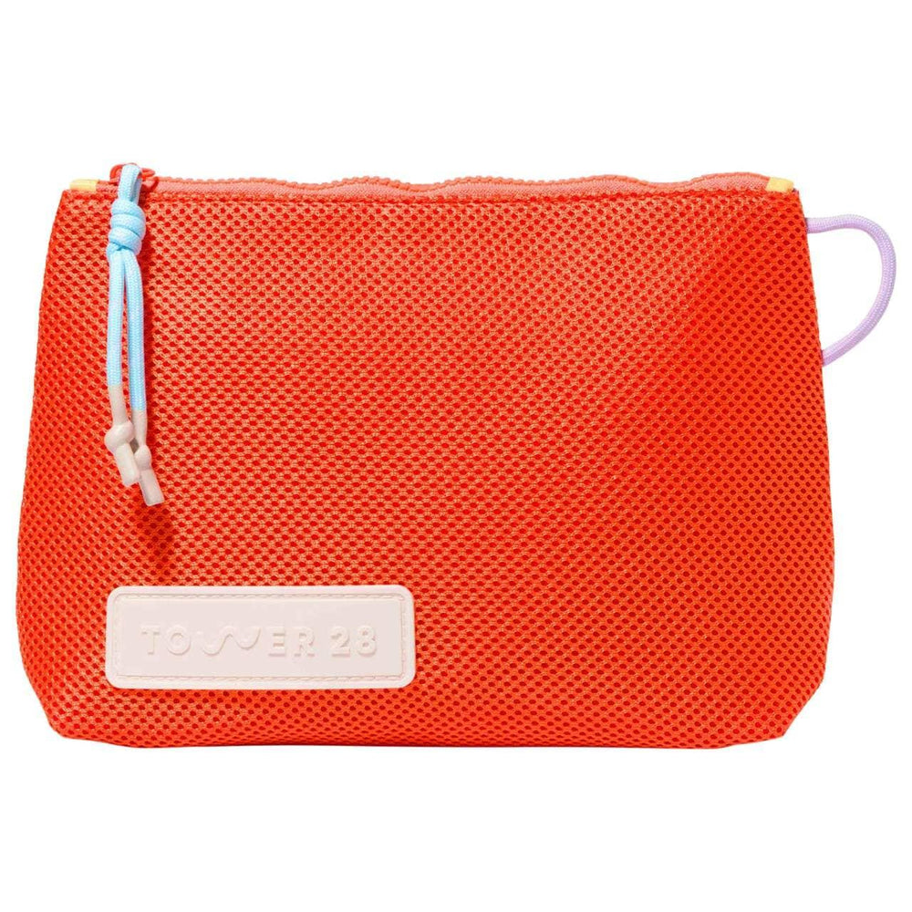 SOS (Store. Our. Stuff) Makeup Bag - Eco-Friendly, Lightweight Makeup Organizer with Recycled Material & Padded Mesh SOS Makeup Bag - Eco-Friendly Makeup Organizer Makeup Bag, Reusable Storage, Eco-Friendly Beauty Accessories, Travel Makeup Organizer, Recycled Material Beauty Bag, makeup storage, beauty organizer, padded mesh bag, sustainable beauty products, travel beauty essentials, cosmetic bag, makeup pouch