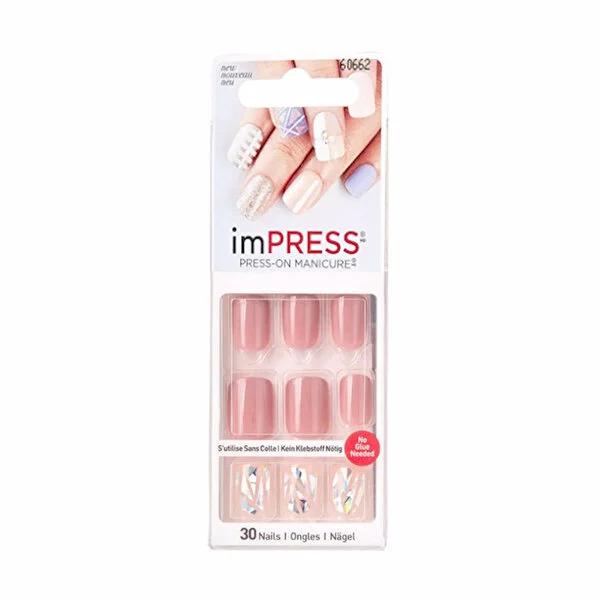 Impress Adhesive Nail Stickers Shimmer - 24 Piece Set for Salon-Quality Nail Designs Impress Adhesive Nail Stickers - Easy Salon-Quality Nail Designs adhesive nail stickers, nail stickers, DIY nail art, easy nail care, salon-quality nail designs, nail beauty products, nail care solutions, shimmer nail stickers, 24 piece nail set, easy nail application, long-lasting nail designs