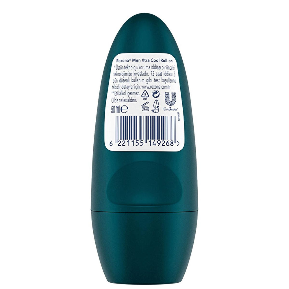 Rexona Xtra Cool Roll-On Deodorant for Men - 72 Hour Protection, Long-Lasting Freshness - view 6