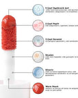 Cream Co. Multipurpose Tinted Cream for Lips, Cheeks, and Eyes - Natural Glow Makeup with Hyaluronic Acid & Peptides - view 3
