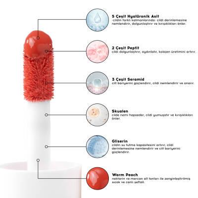 Cream Co. Multipurpose Tinted Cream for Lips, Cheeks, and Eyes - Natural Glow Makeup with Hyaluronic Acid & Peptides - view 3