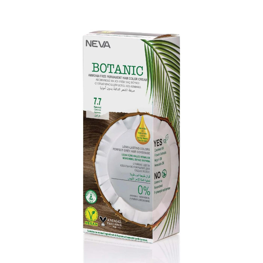 Botanic Eko Kit 77 Caramel Hair Color for Vibrant Shine 1 Count