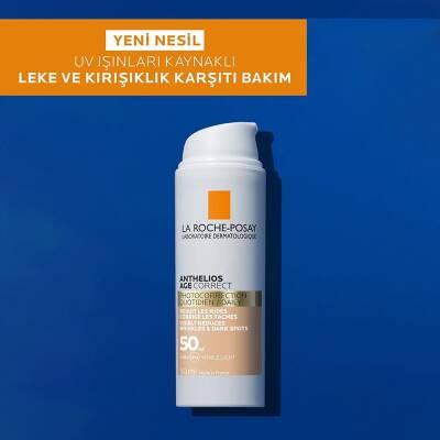 La Roche Posay Anthelios Age Correct Daily Tinted Cream SPF50+ - Tinted Sunscreen Cream for Anti-Aging &amp; Sensitive Skin - image 16