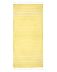 Eklips Pestemal Yellow Cotton Bath & Beach Towel