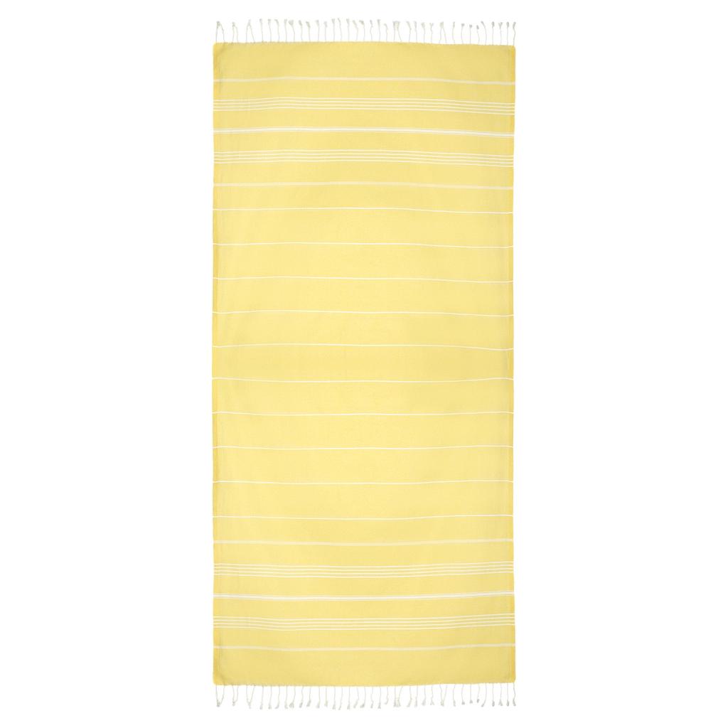 Eklips Pestemal Yellow Cotton Bath &amp; Beach Towel