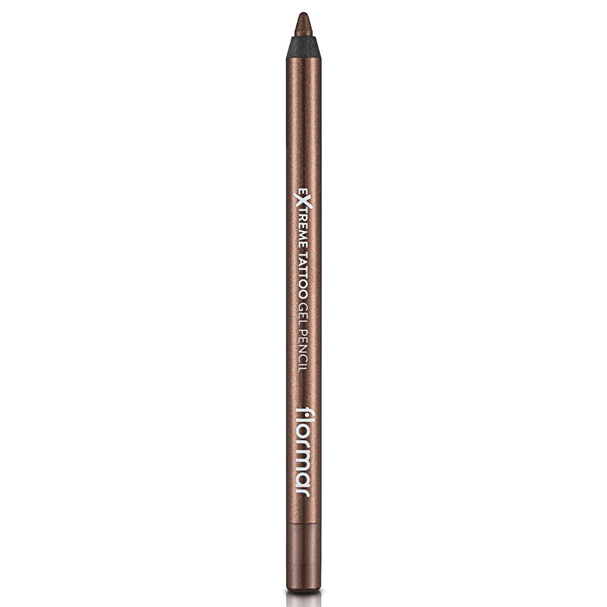 Flormar Extreme Tattoo Glitzy Brown Gel Eyeliner Pencil: Waterproof, Smudge-Proof, Long-Lasting Eye Makeup for All-Day Glamour Flormar Glitzy Brown Gel Eyeliner: Waterproof & Smudge-Proof waterproof eyeliner, smudge proof eyeliner, gel eyeliner pencil, long lasting eye makeup, glitter eyeliner, brown gel eyeliner, Flormar eyeliner, extreme wear eyeliner, eyeliner kajal, highly pigmented eyeliner, eye makeup, cosmetic, beauty, long-lasting, smudge-resistant, water-resistant, eye pencil, eyeliner, makeup, def