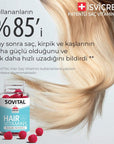 Sovital Hair Vitamins 60 Vegan Gummies - Swiss Patented Formula for Healthy Hair Sovital Hair Vitamins 60 Vegan Gummies - Healthy Hair Support hair vitamins, vegan gummies, Swiss-patented hair supplement, sugar-free hair vitamins, GMO-free hair care supplements, hair health, vegan hair care, natural hair supplements, hair growth support, dietary supplements, healthy hair, hair care routine