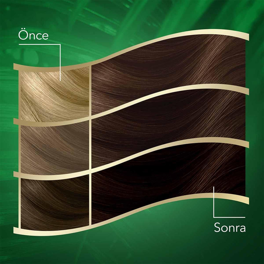 Wella Koleston Naturals Permanent Hair Dye with Coconut Oil - 6/73 Ayışığı Kahvesi - view 4